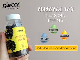Viên uống dầu cá Omega-369 giúp bổ mắt hỗ trợ tim mạch