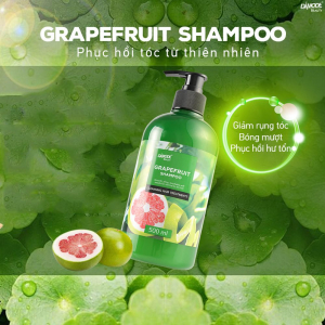 Dầu Gội Tinh Chất Bưởi - GRAPEFRUIT SHAMPOO (chống rụng, nuôi dưỡng da đầu, kích thích mọc tóc)